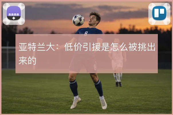 亚特兰大：低价引援是怎么被挑出来的
